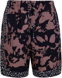 Dries Van Noten - Piperi Printed Shorts - Lyst
