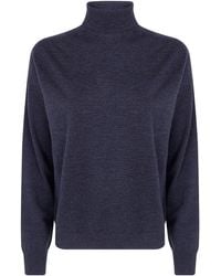 Drumohr - Sweater Turtle Neck "L1D105R 680 Charcoal" - Lyst