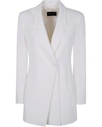 Emporio Armani - Satin Blazer - Lyst