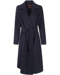 Max Mara - Coat Belted "Mst Cles" - Lyst