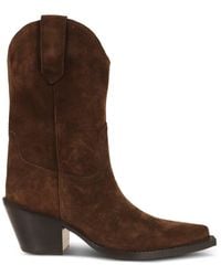 Paris Texas - "Dakota" Mid Boot T. 60 - Lyst