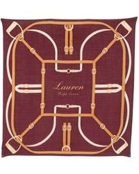 Ralph Lauren - Equestrian-Print Scarf - Lyst