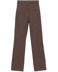 Max Mara Galizia Chino Denim in Red | Lyst