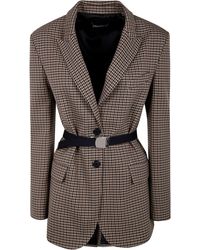 DR. HOPE - Belted Jacket - Lyst