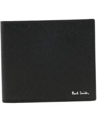 Paul Smith - Leather Bifold Wallet - Lyst