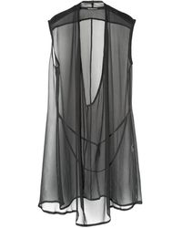 Ann Demeulemeester - Woman`s Black Silk Dress - Lyst
