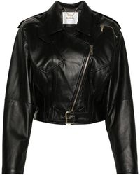 Blugirl Blumarine - Leather Jacket - Lyst