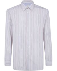 Paul Smith - Striped Cotton Shirt - Lyst