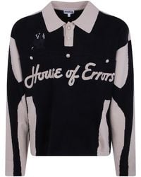 House of Errors - Sweater Knitted "Cat Burglar" Rugby - Lyst