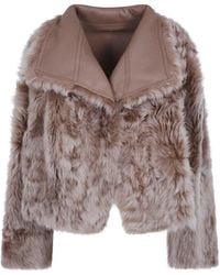 Yves Salomon - Jacket 55Cm "55Cm Jacket" - Lyst