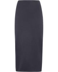 Thelatest - "Bree" Wool Polyester Ab Long Dress - Lyst