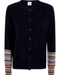 Paul Smith - Cardigan A Righe - Lyst