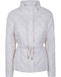 MICHAEL Michael Kors - Jacket Hooded "Eco Belted Puffer" - Lyst