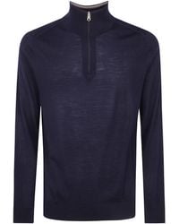 Paul Smith - Sweater Zip Neck "M1R.971Z. W03154" - Lyst