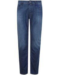 Jacob Cohen - Pantalone 5 Tasche Slim Fit Bard Denim Stretch - Lyst