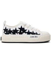 Amiri - Stars Court Canvas Sneakers - Lyst