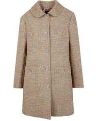 N°21 - Single Breasted Coat - Lyst