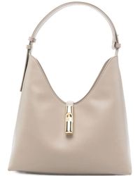 Furla - Goccia" Sidney Calf Leather Medium Hobo Bag - Lyst