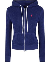 Polo Ralph Lauren - Long Sleeves Full Zip Sweatshirt - Lyst