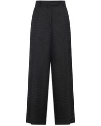 Dries Van Noten - "Penn 2350" Motif Jacquaed Trouser - Lyst