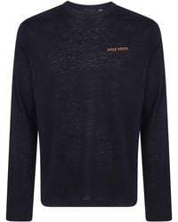 Daily Paper - Long-Sleeve T-Shirt Slub Long Sleeves T-Shirt - Lyst