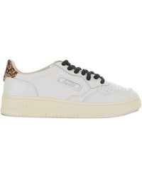 Autry - "Medalist Low Leather Swoll Sneakers - Lyst