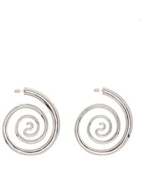 Panconesi - "Orecchini A Cerchio Serpente Spirale" - Lyst