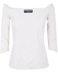 La Petite Robe Di Chiara Boni - "Saffron L" Jersey Top - Lyst