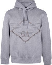 Emporio Armani - Hooded Sweatshirt - Lyst
