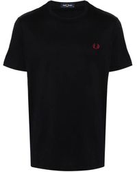 Fred Perry - Fp Crew Neck T-Shirt - Lyst