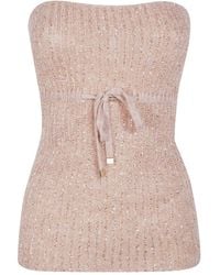 D.exterior - D. Exterior Soft Sequins Coulise Hooded Sweater - Lyst