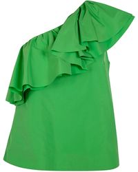 Essentiel Antwerp - "Jillian" Asymmetric Ruffle Top - Lyst