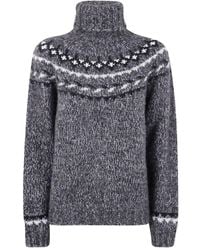P.A.R.O.S.H. - P. A.R. O.S. H. Moline' Turtle Neck Sweater - Lyst
