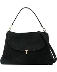TOTEME - "T-Lock Suede" Satchel Bag - Lyst