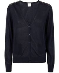 Paul Smith - Cardigan A Maglia Per Donna Con Bottoni - Lyst