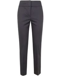 Peserico - Pant Stretch Cotton Viscose - Lyst