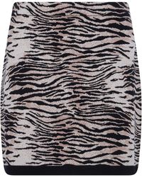 RIXO London - Skirt Tiger Print "Liesel" - Lyst