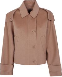 Twinset - Jacket Caban "Tobacco" - Lyst