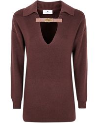 Elisabetta Franchi - Sweater - Lyst