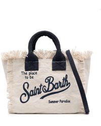 Mc2 Saint Barth - Vanity Canvas Beach Bag - Lyst