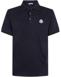 Moncler - Polo Short Sleeves "L2.091.8A000.11.84556 999" - Lyst