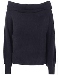 MC2 Saint Barth - Cowl-Neck Sweater "Aliette" - Lyst