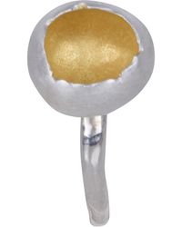 Rosa Maria - "Minoo 3 S Sm Gy" Plated Ring - Lyst