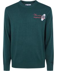 MC2 Saint Barth - Crew Neck Light Sweater "Heron Light Embry" - Lyst