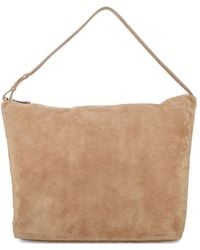 Emporio Armani - Suede Hobo Bag - Lyst
