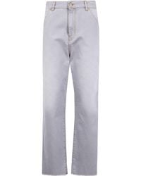 DARKPARK - "Lisa" Belt Adorned Loose Fit Denim - Lyst