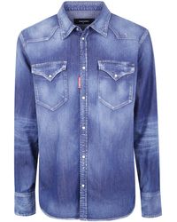 DSquared² - Shirt Classic Western - Lyst