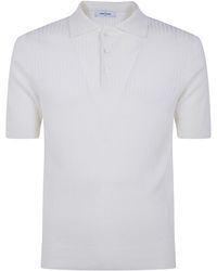 Gran Sasso - Short Sleeves Tennis Polo Shirt - Lyst