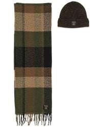 Barbour - Beanie And Scarf Set "Westerdale" - Lyst