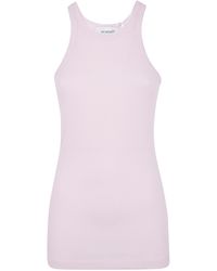 Sportmax - Nastie Silk Cotton Tank Top Clothing - Lyst